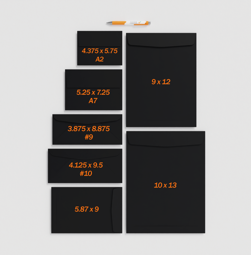 Envelope Sizes Can