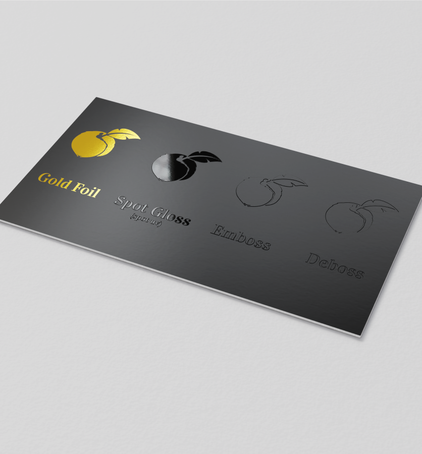 Business Card (Luxury Finishes)